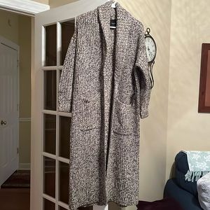 NWT Lucky Brand Shawl Collar Long Cardigan Sz small